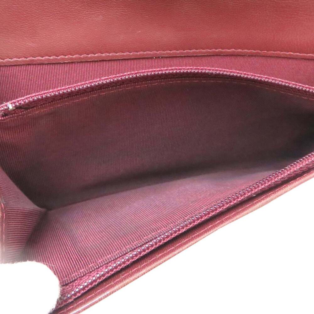 CHANEL Black Lambskin Leather Wallet - Picture 7 of 10